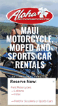 Mobile Screenshot of alohamotorsports.com